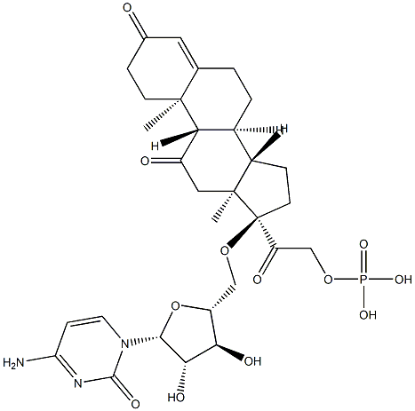 cortisone-4-ara-C Struktur