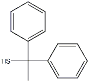 α-Methyl-α-phenylbenzenemethanethiol Struktur