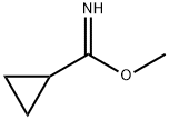 Methyl Cyclopropane CarboxiMidic ester:HCl Struktur