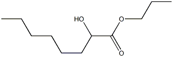 Octanoic acid 2-hydroxypropyl ester Struktur