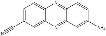 2-Phenazinecarbonitrile,8-amino-(7CI,8CI,9CI) Struktur