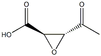 threo-4-Pentulosonic acid, 2,3-anhydro-5-deoxy- (9CI) Struktur