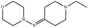 4-Morpholinamine,N-(1-ethyl-4-piperidinylidene)-(9CI) Struktur