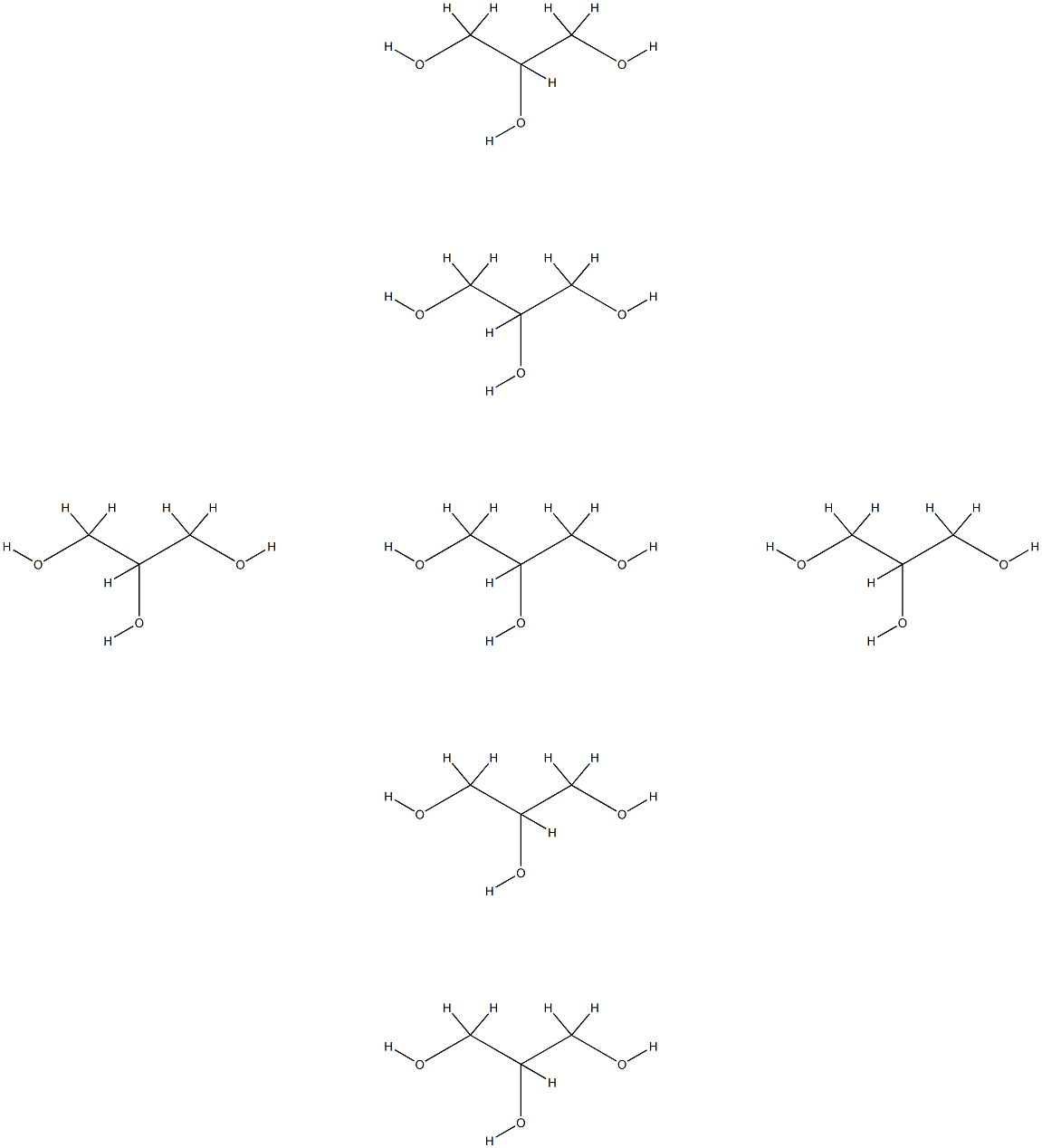 Heptaglycerol Struktur