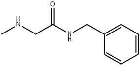 N-benzyl-2-(methylamino)acetamide Struktur