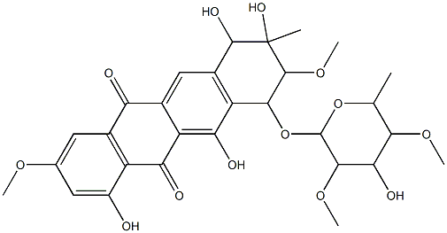 10-dihydrosteffimycin B Struktur