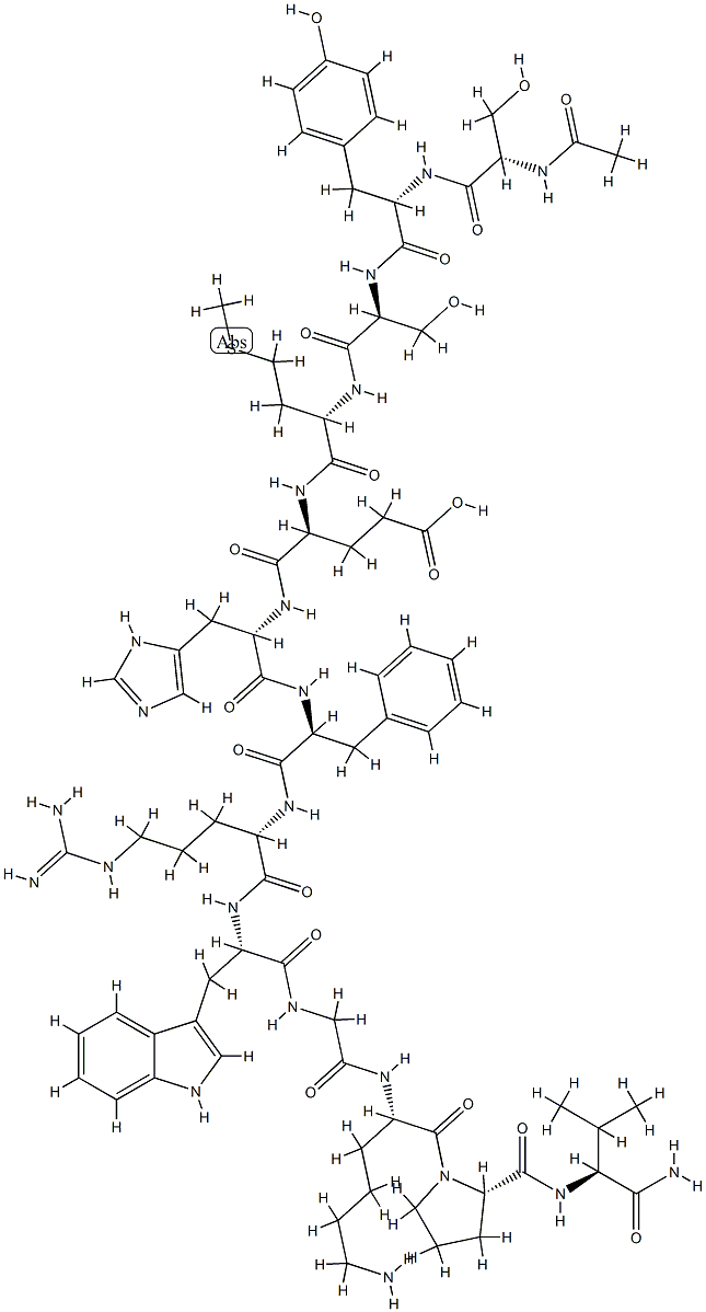 MSH, 2-Tyr-alpha- Struktur