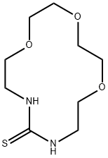 1,9,12-TRIOXA-4,6-DIAZACYCLOTE Struktur