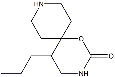 1-Oxa-3,9-diazaspiro[5.5]undecan-2-one,5-propyl-(9CI) Struktur