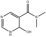 5-Pyrimidinecarboxamide,1,4-dihydro-4-hydroxy-N,N-dimethyl-(9CI) Struktur