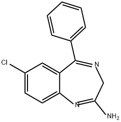 N-desmethyl-N(4)-desoxychlordiazepoxide