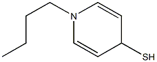 4-Pyridinethiol,1-butyl-1,4-dihydro-(9CI) Struktur