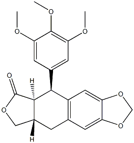 Anthricin Struktur