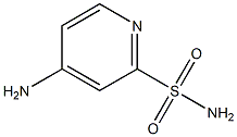 2-Pyridinesulfonamide,4-amino-(9CI) Struktur