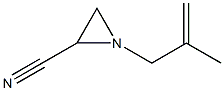 2-Aziridinecarbonitrile,1-(2-methyl-2-propenyl)-(9CI) Struktur