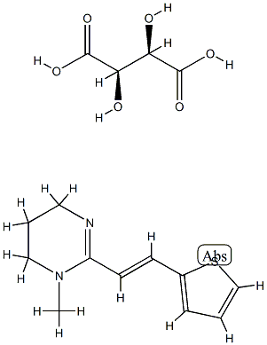 PYRANTEL TARTRATE Struktur