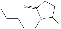 2-Pyrrolidinone,5-methyl-1-pentyl-(9CI) Struktur