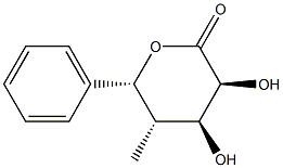 D-Lyxonic acid, 4-deoxy-4-methyl-5-C-phenyl-, delta-lactone, (5R)- (9CI) Struktur