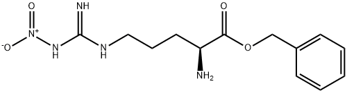 N-OMEGA-NITRO-L-ARGININE BENZYL ESTER P& Struktur