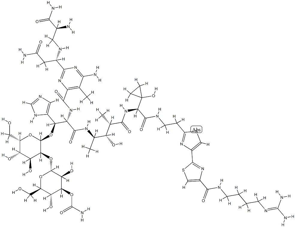 cleomycin B2 Struktur