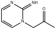 2-Propanone,1-(2-imino-1(2H)-pyrimidinyl)-(9CI) Struktur