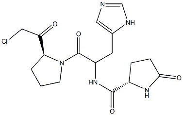 thyrotropin releasing hormone chloromethyl ketone Struktur