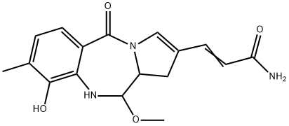 anthramycin 11-methyl ether Struktur