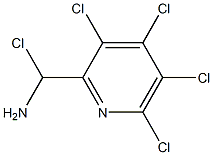 2-Methylpyridine aminopentachloro deriv. Struktur