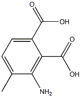 1,2-Benzenedicarboxylicacid,3-amino-4-methyl-(9CI) Struktur