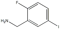 (2-fluoro-5-iodophenyl)methanamine Struktur