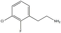 2-(3-chloro-2-fluorophenyl)ethanamine Struktur