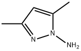 1H-Pyrazol-1-amine,3,5-dimethyl-(9CI) Struktur