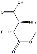 Asparticacid,3-fluoro-,4-methylester,erythro-(9CI) Struktur