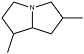 1H-Pyrrolizine,hexahydro-1,6-dimethyl-(9CI) Struktur