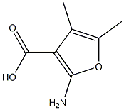 3-Furancarboxylicacid,2-amino-4,5-dimethyl-(9CI) Struktur