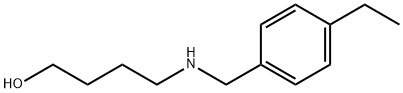 1-Butanol,4-[[(4-ethylphenyl)methyl]amino]-(9CI) Struktur