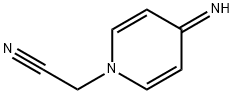 1(4H)-Pyridineacetonitrile,4-imino-(9CI) Struktur