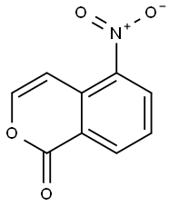 5-Nitroisocoumarin Struktur