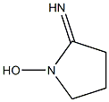 2-Pyrrolidinimine,1-hydroxy-(9CI) Struktur