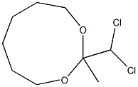 1,3-Dioxonane,2-(dichloromethyl)-2-methyl-(9CI) Struktur