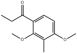 2'',4''-DIMETHOXY-3''-METHYLPROPIOPHENONE Struktur