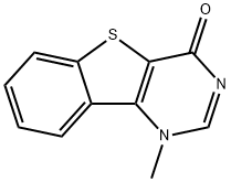 [1]Benzothieno[3,2-d]pyrimidin-4(1H)-one,1-methyl-(9CI) Struktur