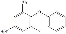 1,3-Benzenediamine,5-methyl-4-phenoxy-(9CI) Struktur