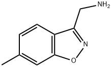 1,2-Benzisoxazole-3-methanamine,6-methyl-(9CI) Struktur