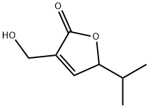 2(5H)-Furanone,3-(hydroxymethyl)-5-(1-methylethyl)-(9CI) Struktur