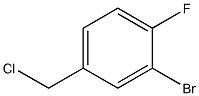 2-bromo-4-(chloromethyl)-1-fluorobenzene Struktur