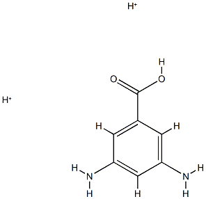 Benzoic  acid,  3,5-diamino-,  conjugate  diacid  (9CI) Struktur