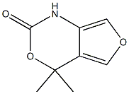 4H-Furo[3,4-d][1,3]oxazin-2(1H)-one,4,4-dimethyl-(9CI) Struktur