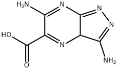 3aH-Pyrazolo[3,4-b]pyrazine-5-carboxylicacid,3,6-diamino-(9CI) Struktur