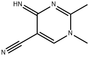 5-Pyrimidinecarbonitrile,1,4-dihydro-4-imino-1,2-dimethyl-(9CI) Struktur